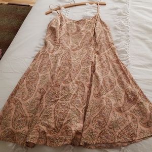 Large beautiful dress(peach color or tan )